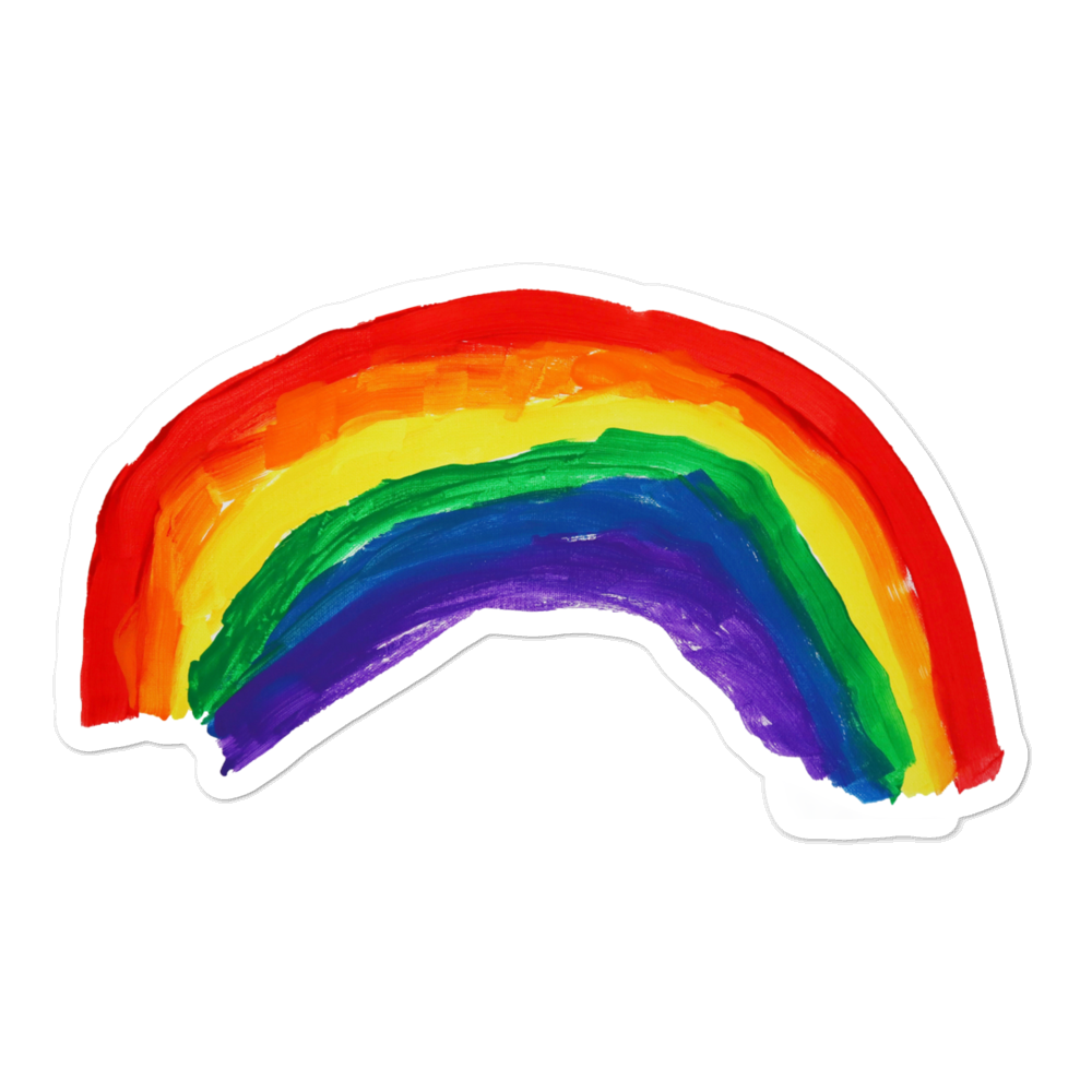 Rainbow Sticker - Jake Max
