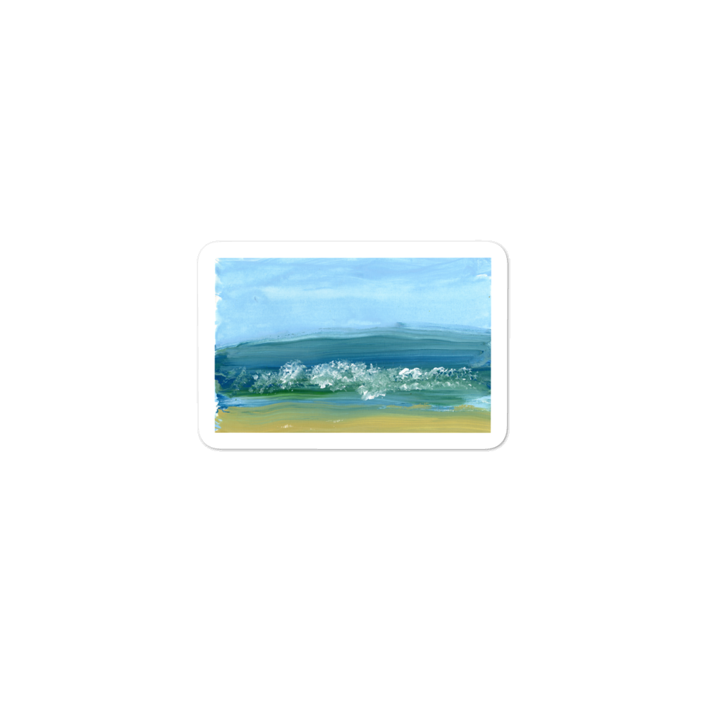 Waves Sticker