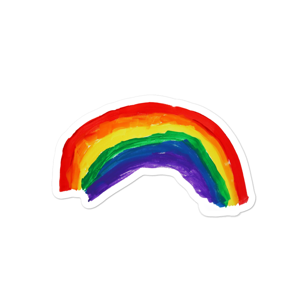 Rainbow Sticker - Jake Max