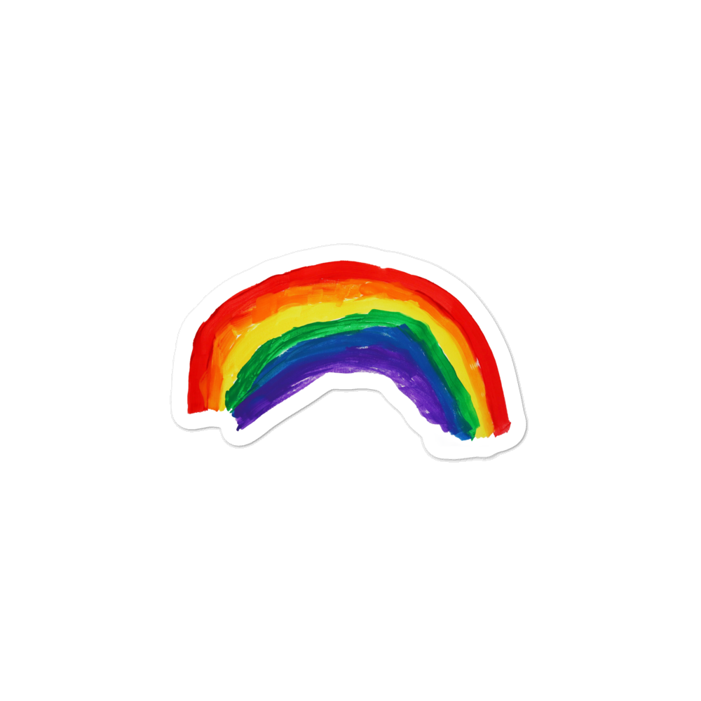 Rainbow Sticker - Jake Max