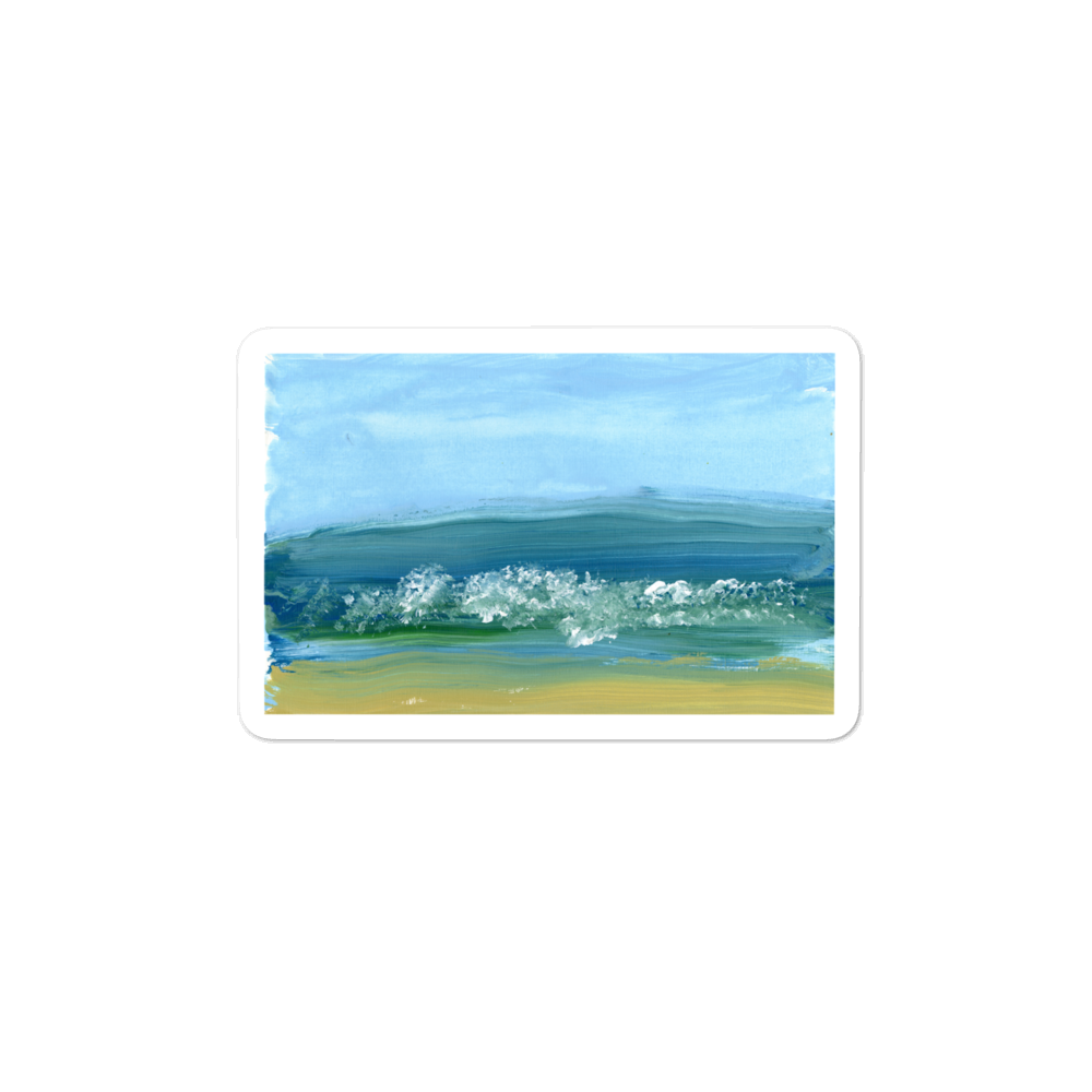 Waves Sticker