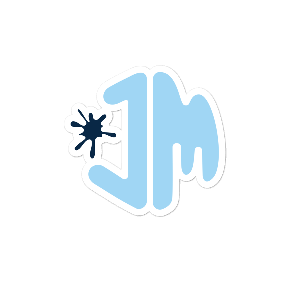 JM Logo Sticker - Jake Max